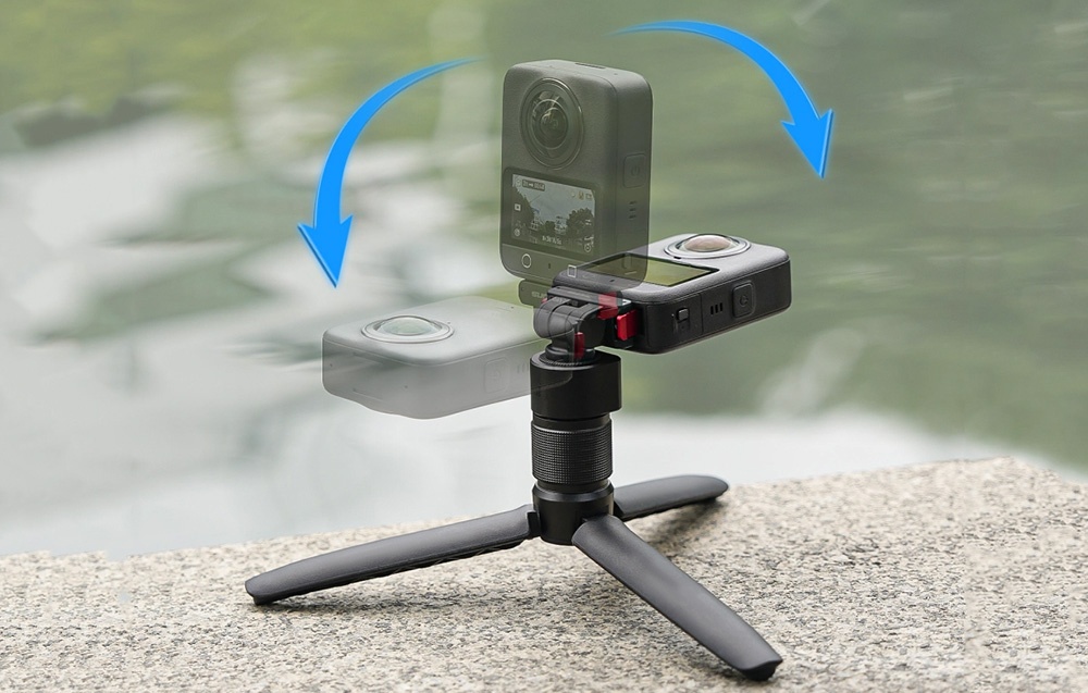 Sunnylife AD035 1/4” interfésszel 180°-ban forgatható mágneses adapter rögzítő OSMO 360, ACTION 5 PRO/OSMO ACTION 4/3/2 számára-3
