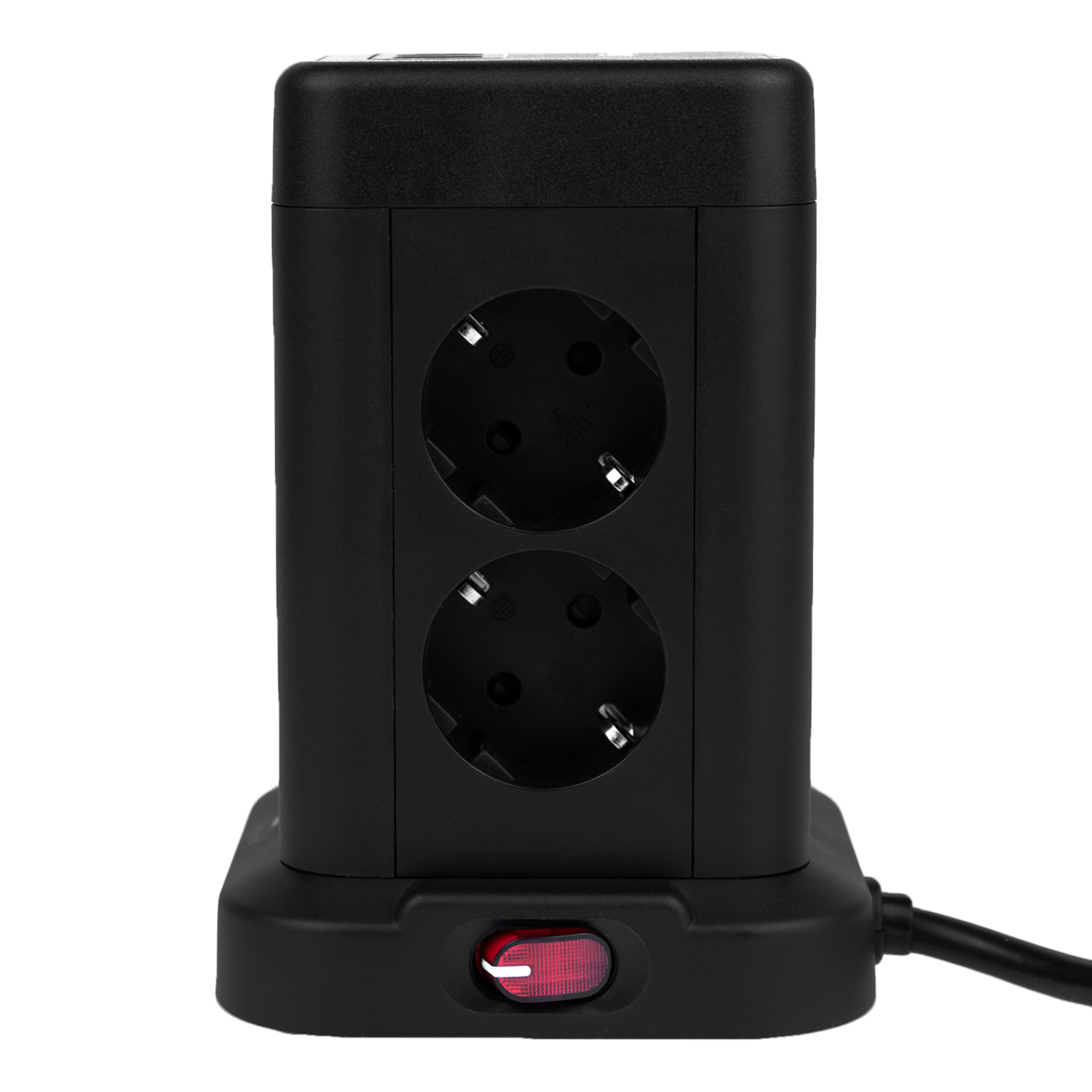 Huslog függőleges hosszabbító USB-vel-15
