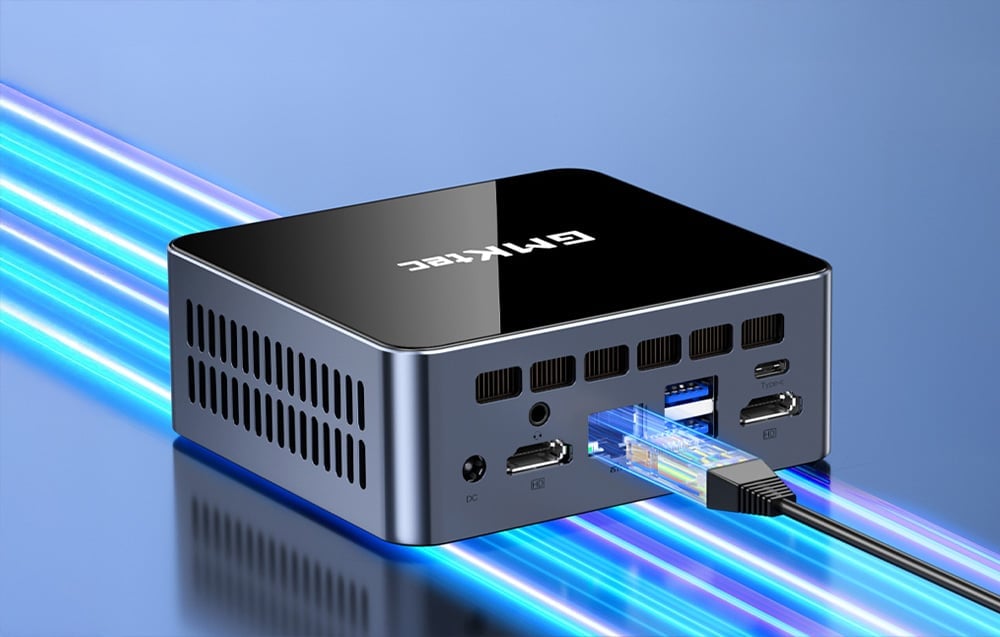 Mini számítógép GMKtec M2 Pro S Intel i7-1185G7 16 GB RAM + 512 GB SSD Windows 11 Pro-6