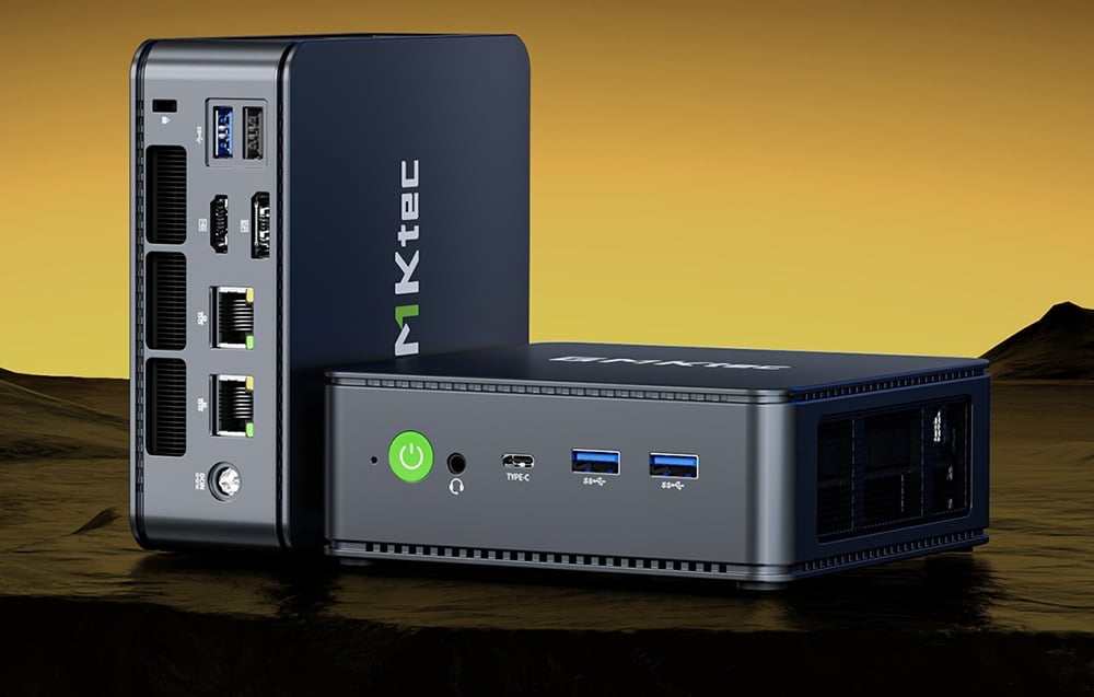 GMKtec M6 Ultra miniszámítógép AMD Ryzen 5 7640HS 16 GB RAM + 512 GB SSD Windows 11 Pro-6