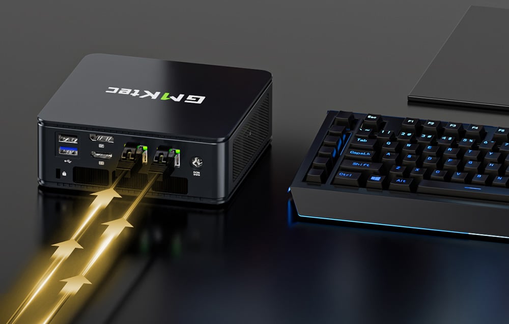 GMKtec M6 Ultra mini számítógép AMD Ryzen 5 7640HS 32 GB RAM + 1 TB SSD Windows 11 Pro-2