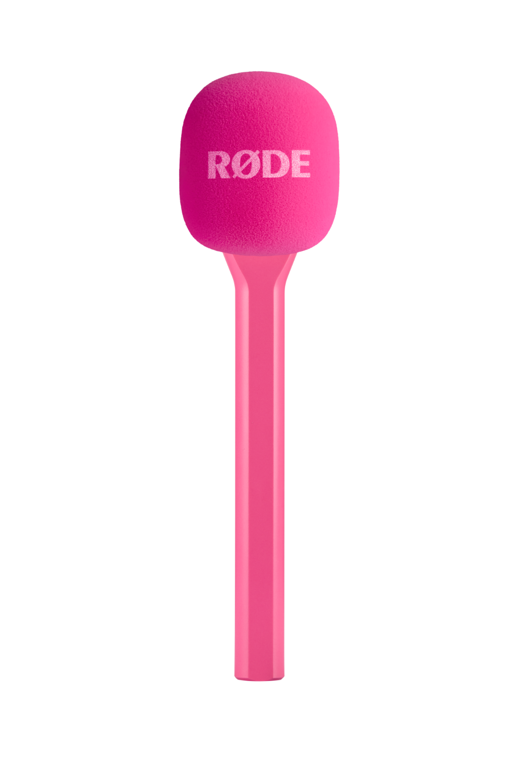 RØDE Interview GO mikrofonfogó nyél vezeték néküli mikrofonokhoz, rózsaszín-0
