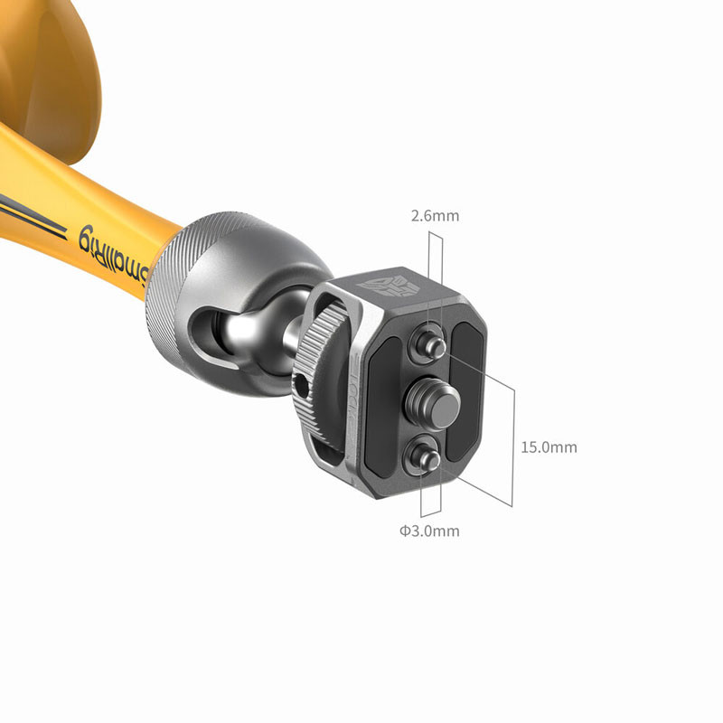 SmallRig 5521 Rozetta tartókar 28 cm-es (Dongó kiadás)-3