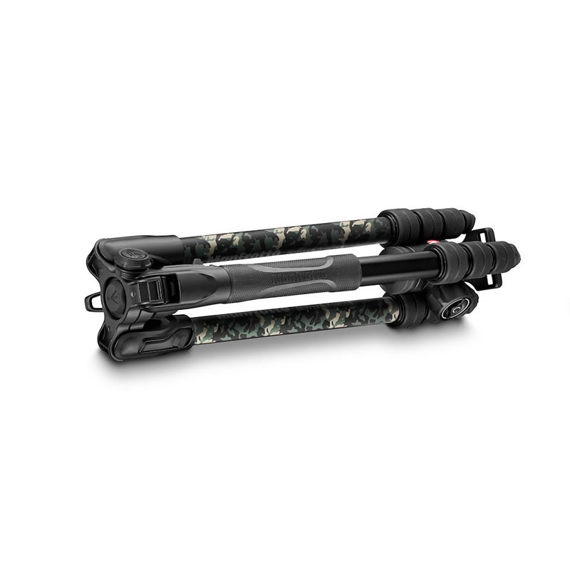 Manfrotto Befree Advanced terepmintás vadzöld utazó állvány csavarzáras-1