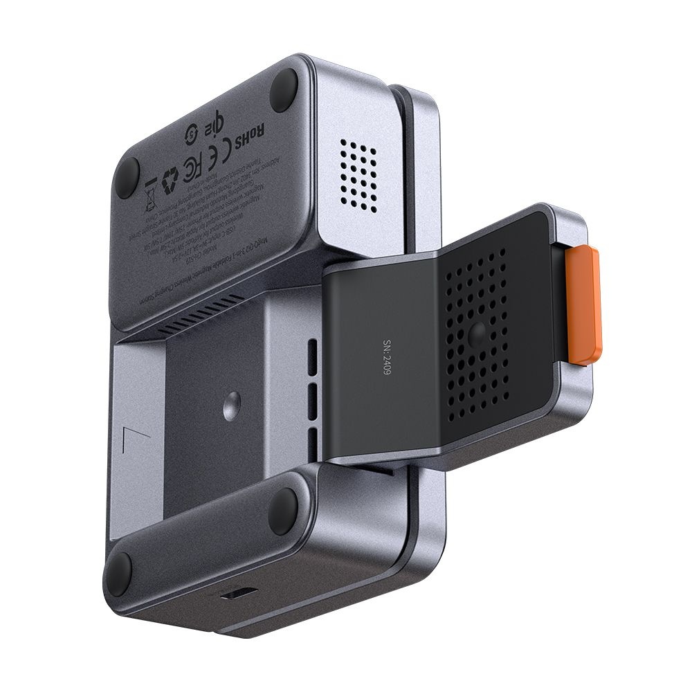 Mcdodo töltőállomás (CH-5192) - Fali Töltő + Type-C Kábel, Qi2, 22.5W, MagQ - Fekete magsafe-1