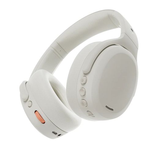 Skullcandy Crusher vezeték nélküli Bluetooth fejhallgató aktív zajszűréssel 2, BT 5.0, Fehér EU-0