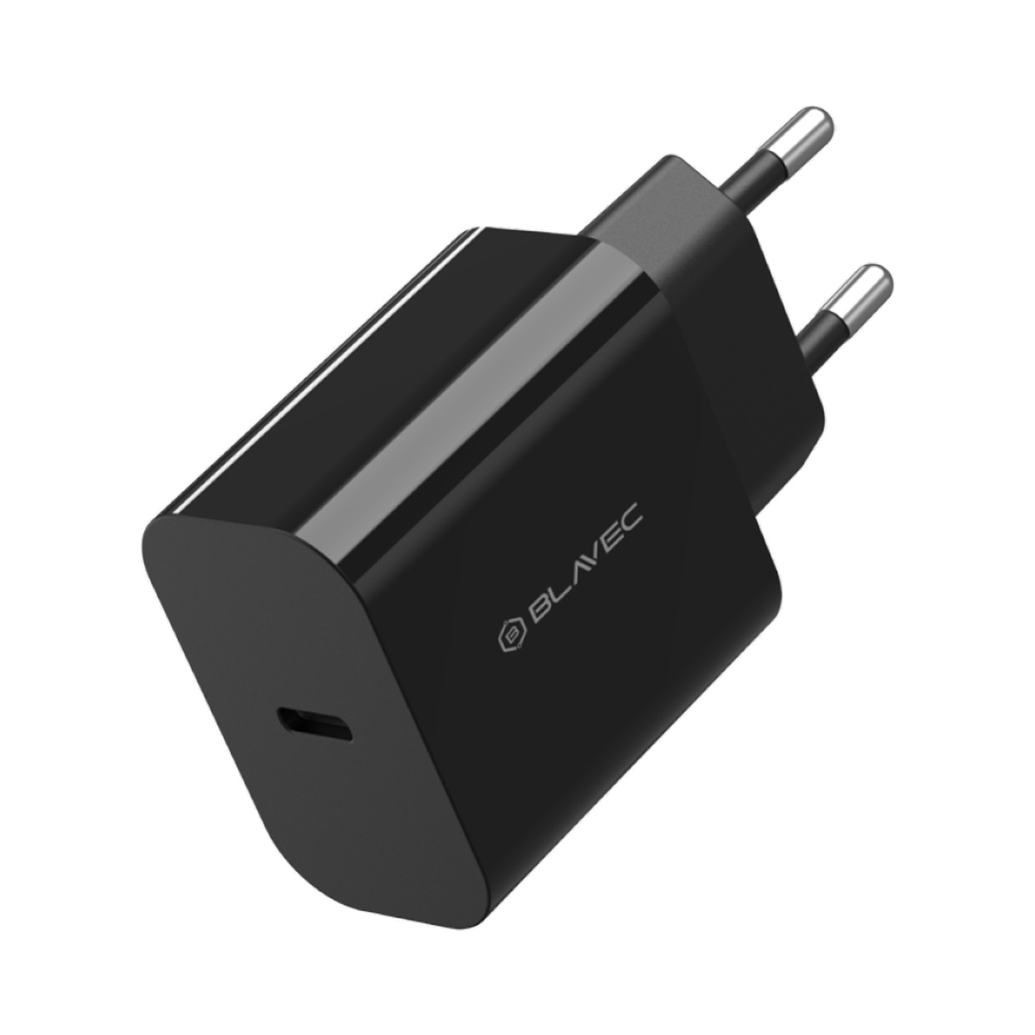 Blavec fali töltő BC-9 - Type C - PD 20W 3A Type C - Type C kábellel (TCBC9-CB203A+CC) fekete-2