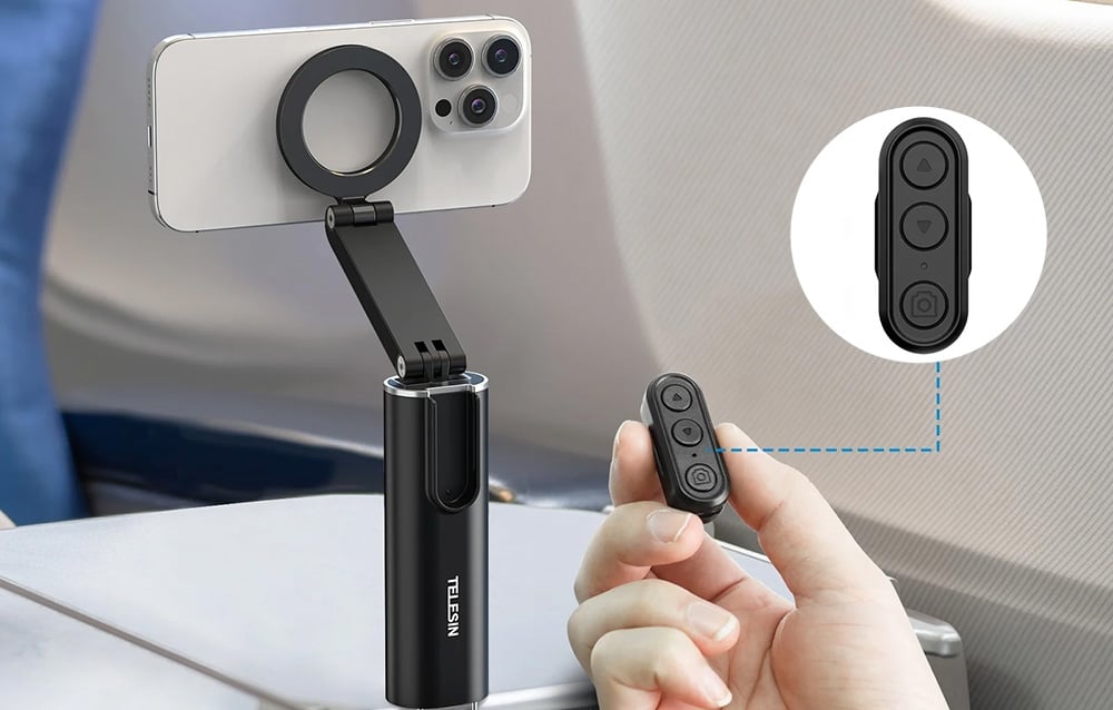 MagSafe Telesin tartó bluetooth távirányítóval-2