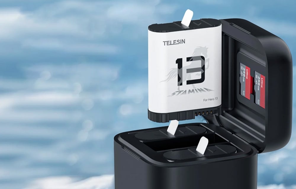 Stamina Akku Telesin GoPro Hero 13-hoz-1