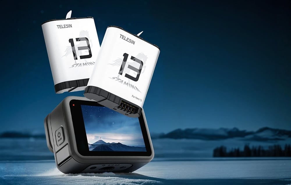 Stamina Akku Telesin GoPro Hero 13-hoz-4