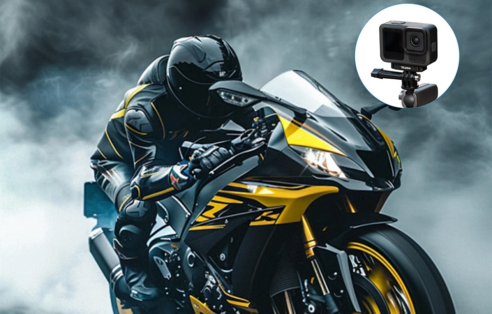 Telesin kettős tartó GoPro Hero 13-hoz-1