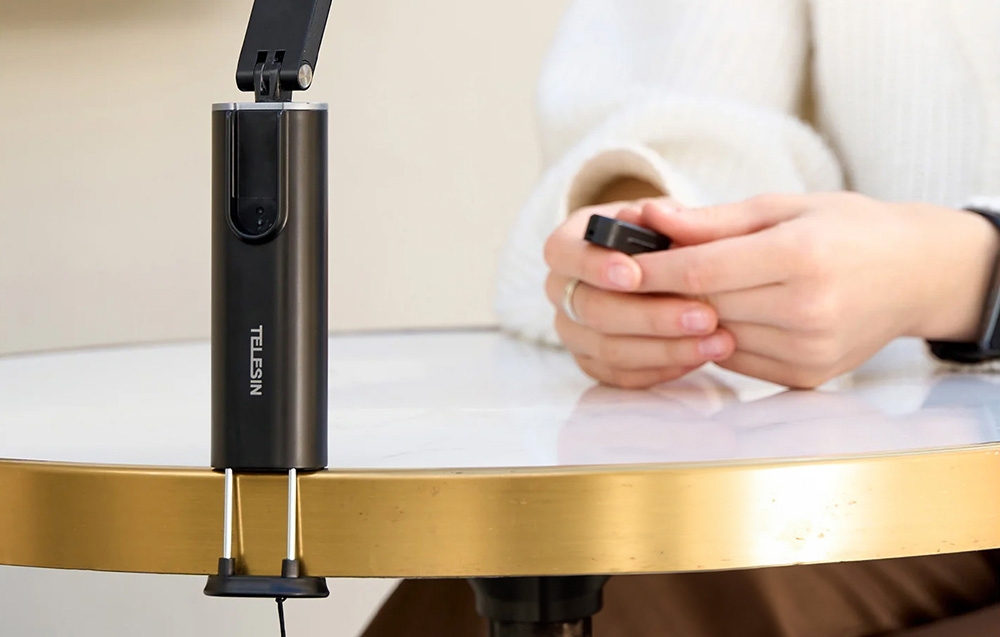 Telesin bilincses tartó bluetooth távirányítóval-1