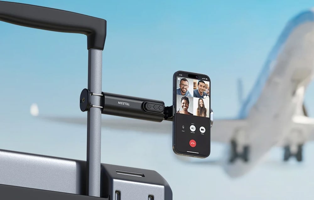 Telesin bilincses tartó bluetooth távirányítóval-4