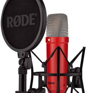 RØDE NT1 Signature Series kondenzátor stúdió mikrofon, piros