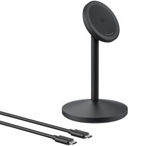 Anker MagGo Stand vezeték nélküli töltő, 15W, 1.67A, fekete A25X1H11