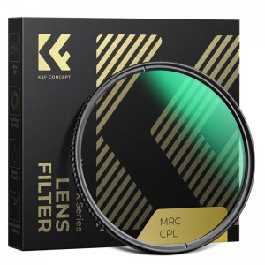 K&F Concept 82 mm-es Nano-X körkörös polarizációs szűrő