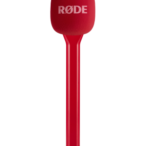 RØDE Interview GO mikrofonfogó nyél vezeték néküli mikrofonokhoz, piros