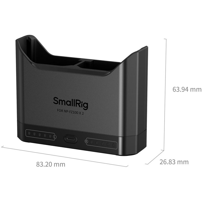 Smallrig 5489 Camera Battery Charger for NP-FZ100-1