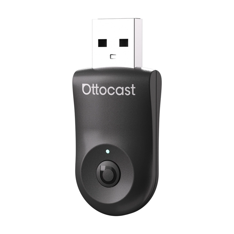 Ottocast Mini Wireless Carplay / Android Auto Adapter Apple iPhone / Android készülékekhez, Fekete CA505-T-0