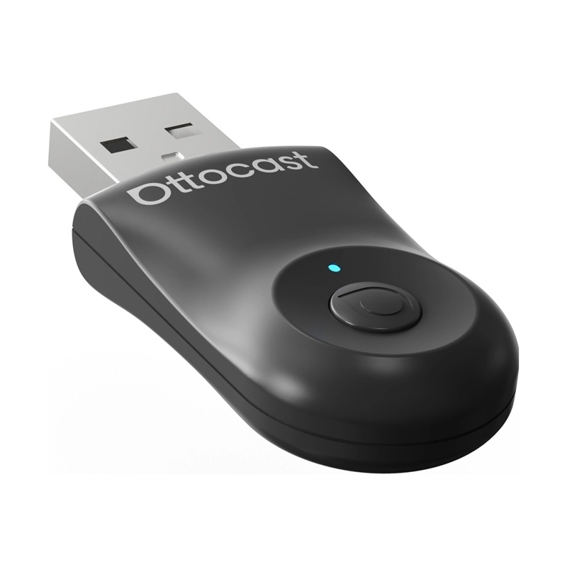 Ottocast Mini Wireless Carplay / Android Auto Adapter Apple iPhone / Android készülékekhez, Fekete CA505-T-3