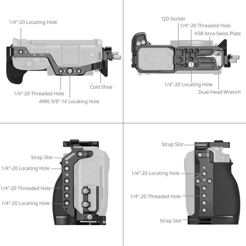 Smallrig 5468 Cage Kit for Nikon ZR Advanced Edition-2