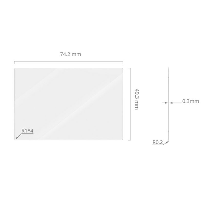 Smallrig 5803 Screen Protector for Fujifilm X100VI / X100V / X-E4 / X-T4 / X-T5 / Ricoh GR IV-1
