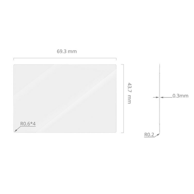 Smallrig 5804 Screen Protector for Fujifilm X-T30 III / X-T30 II / X-T30 / X-S10-1