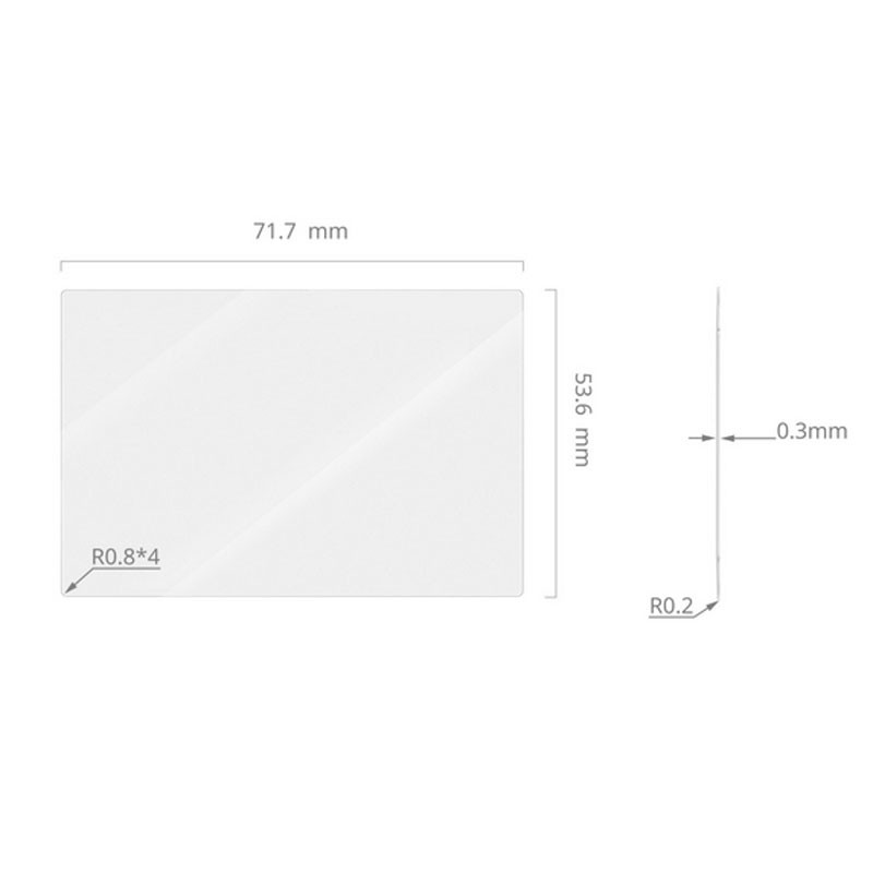 Smallrig 5805 Screen Protector for Canon R6 / R6 II / R7-1