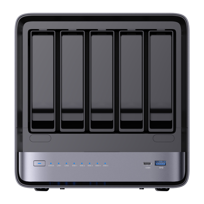 MINIS PC Minis Forum NAS N5 AMD Ryzen 7 H255, 16GB+128GB OS tárolás-11