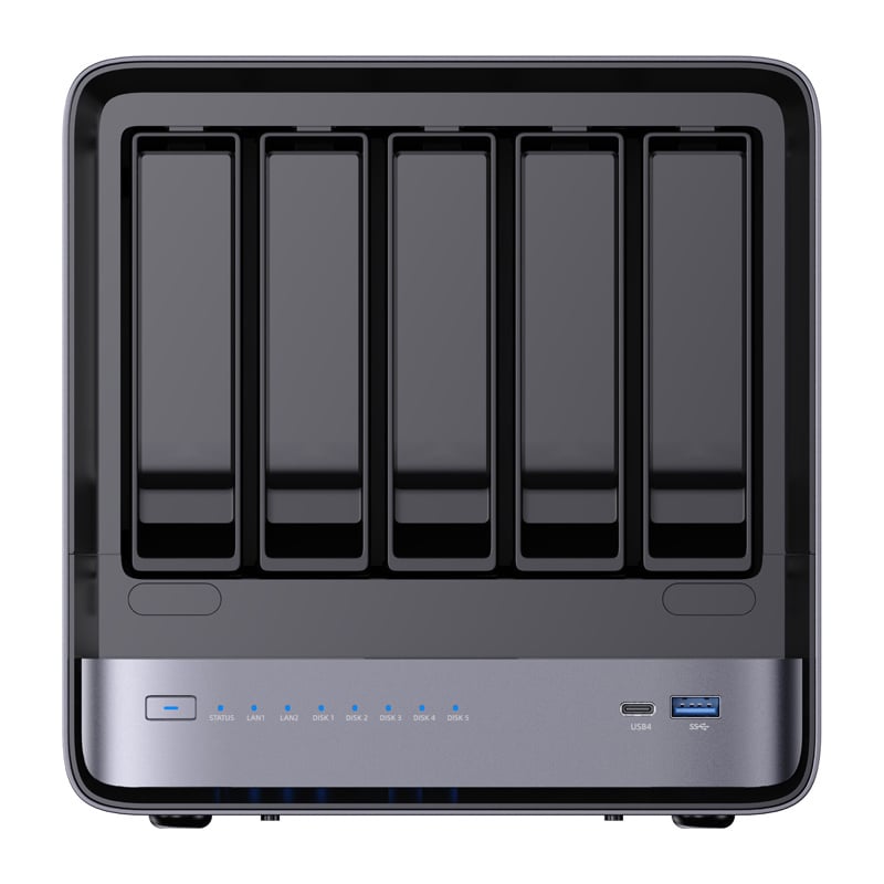 MINI-PC Minis Forum NAS N5 Pro AMD Ryzen AI 9 HX Pro 370, 32GB+128GB O-11