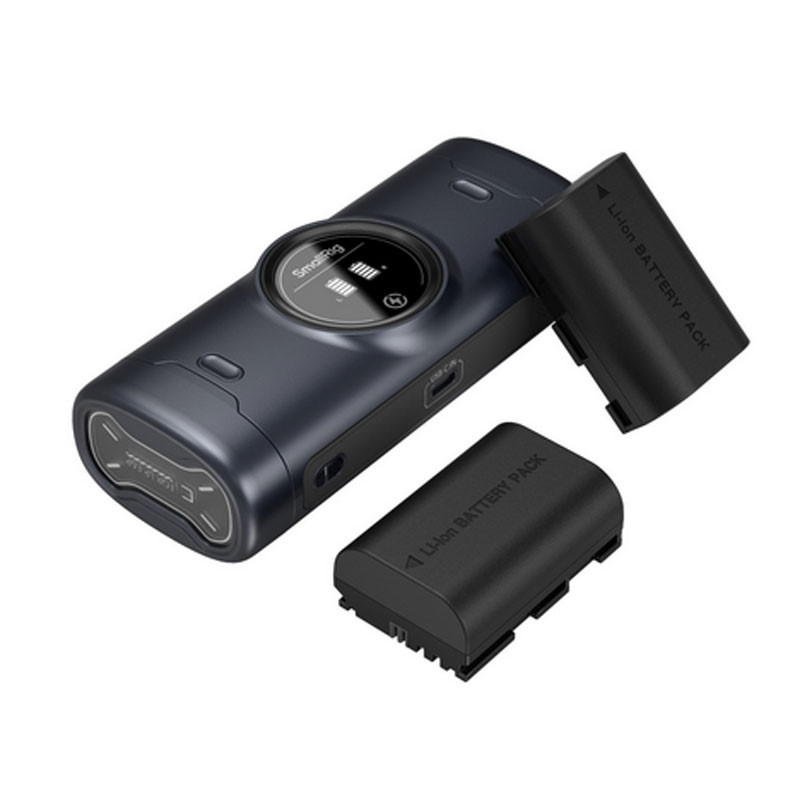 Smallrig 5695 Portable Charger Case Kit for LP-E6P Camera Batteries-0