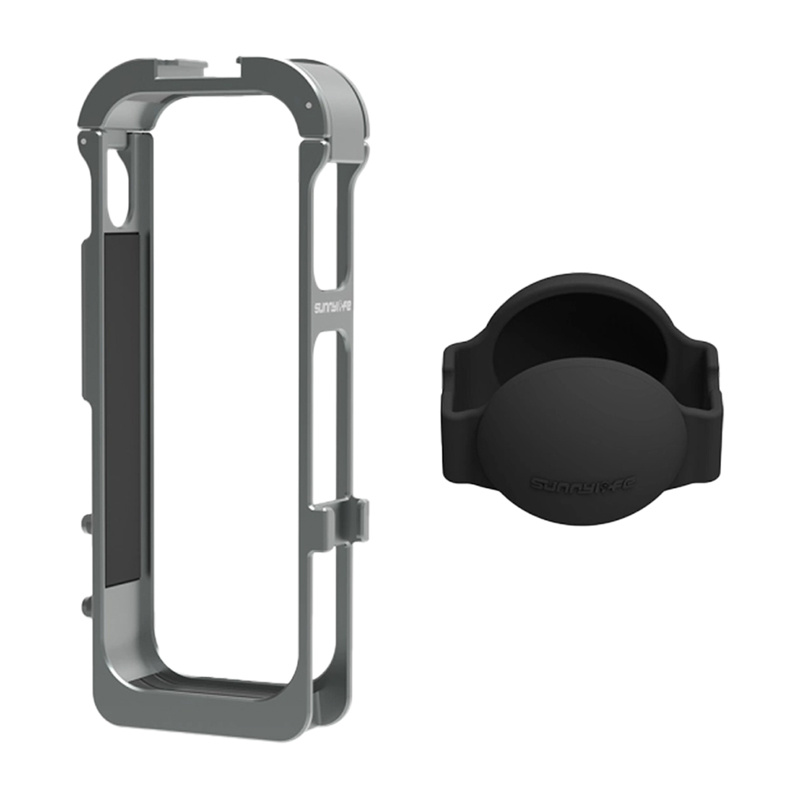 Sunnylife fém mágneses keret szilikon lencsevédővel Insta360 X5 készülékhez-0