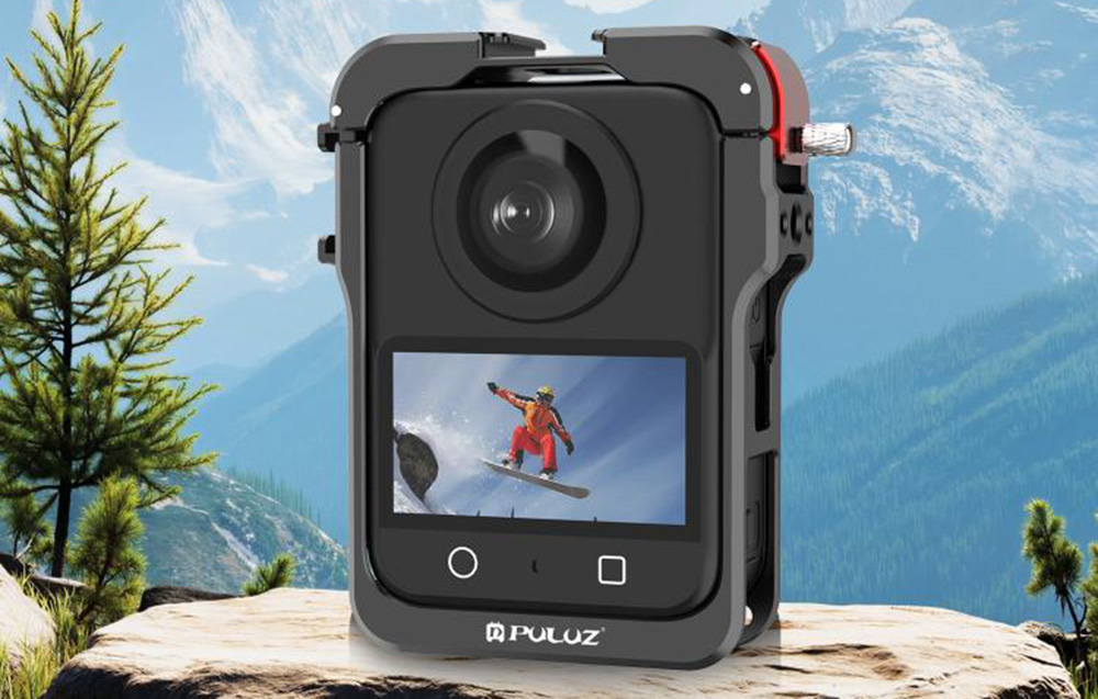 Védő ketrec Puluz DJI Osmo 360 (Fekete)-9