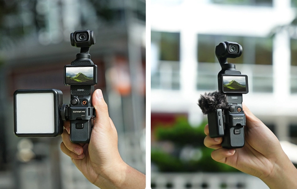 Quick Release Mount Sunnylife BK03 for OP 3 (Black)-3