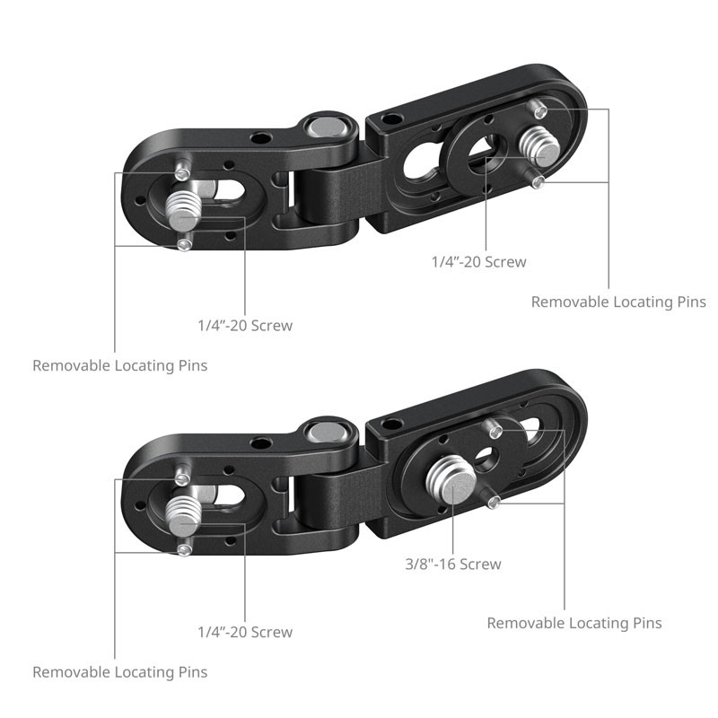 Smallrig 5712 Foldable Mini L-Shaped Mount Plate-3