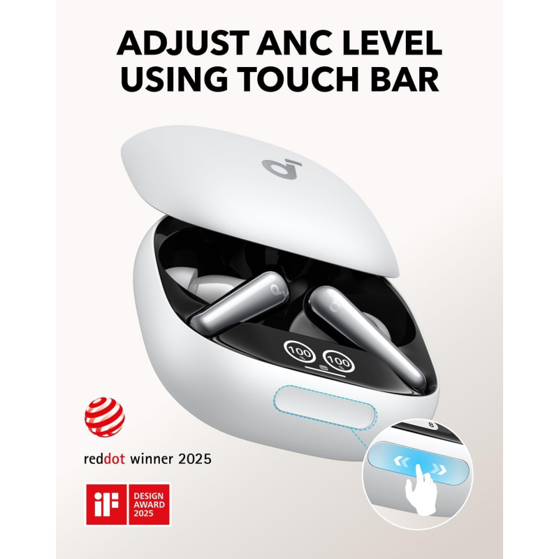 Anker Soundcore Liberty 4 Pro, Fehér A3954G21-1