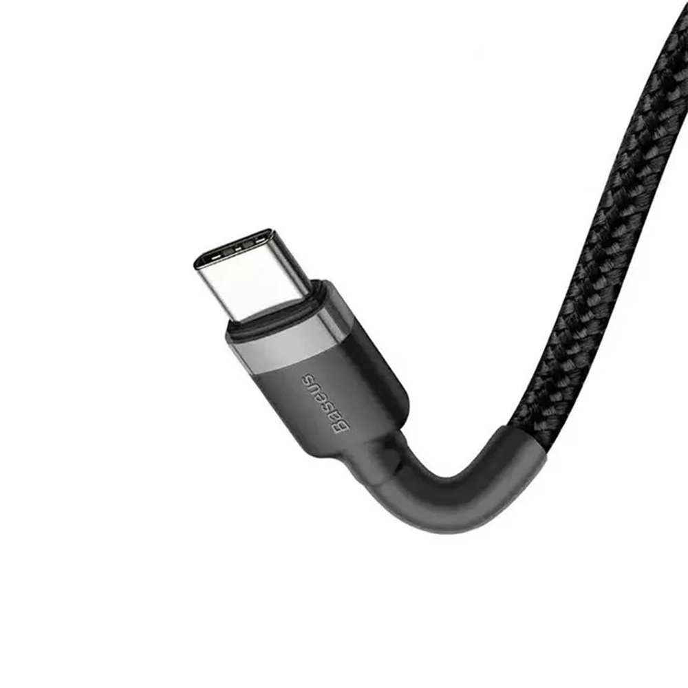USB-C to USB-C, 60W, 2m Fekete / Szürke Baseus - (3 darabos) Data Cable Cafule (E0418501)-2