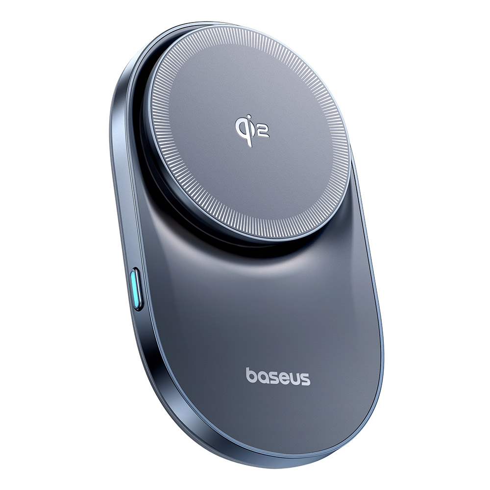 Baseus PrimeTrip VC1 Pro Vezeték nélküli autós tartó légbeömlőre, Type-C, 15W, Qi2, hűtőventilátorral - Fekete-0
