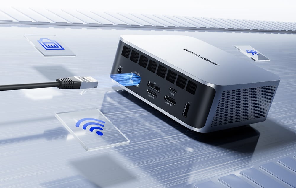 MINI-PC Minis Fórum M1 Pro-285H Intel Core Ultra 9 285H Barebone-2