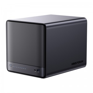 MINIS PC Minis Forum NAS N5 AMD Ryzen 7 H255, 16GB+128GB OS tárolás