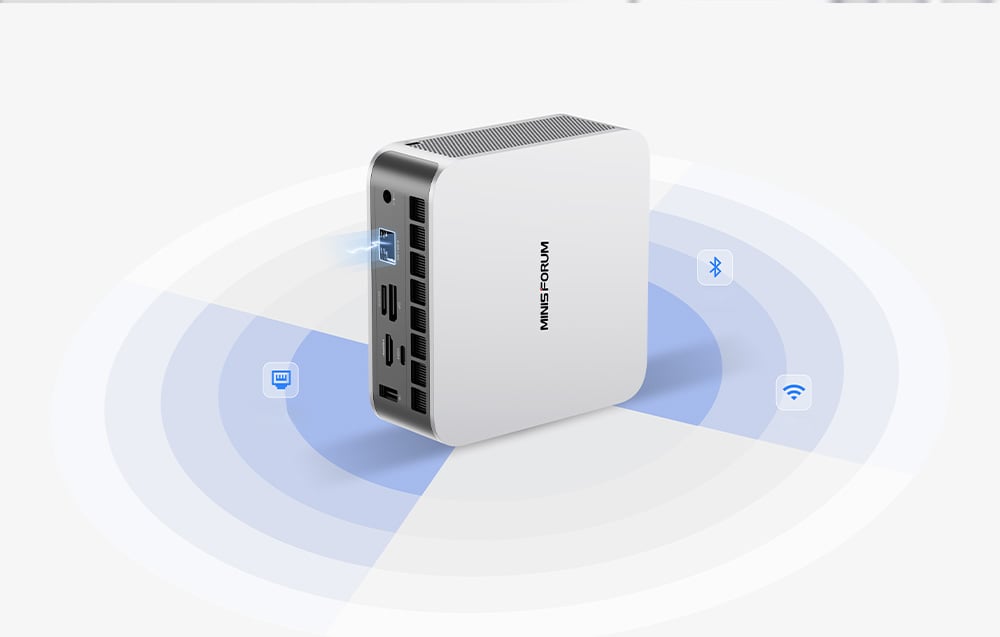 Minis Forum X1-255 AMD Ryzen 7 H255 MiniPC, barebone-1