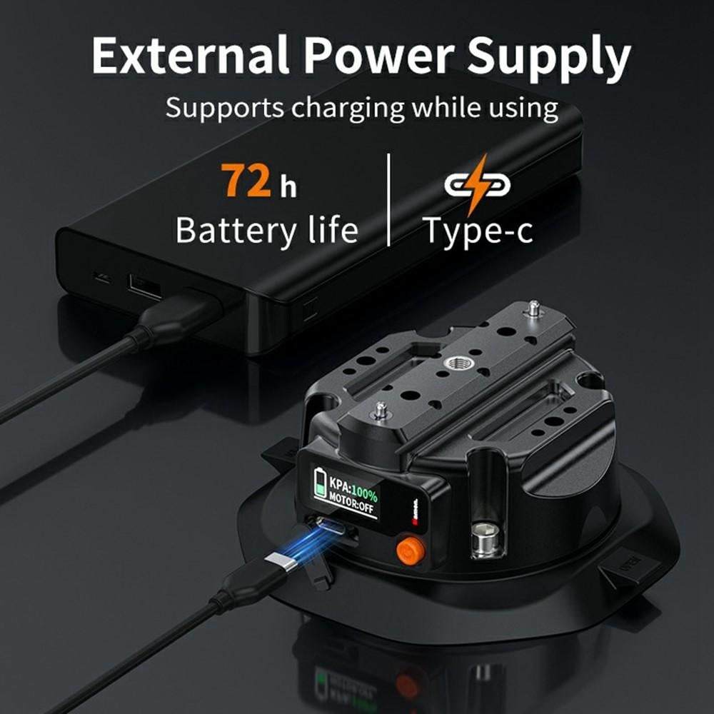 Digitális kijelzős HD akciókamerához, elektromos tapadókorongos tartó (SX-PJ01)-3