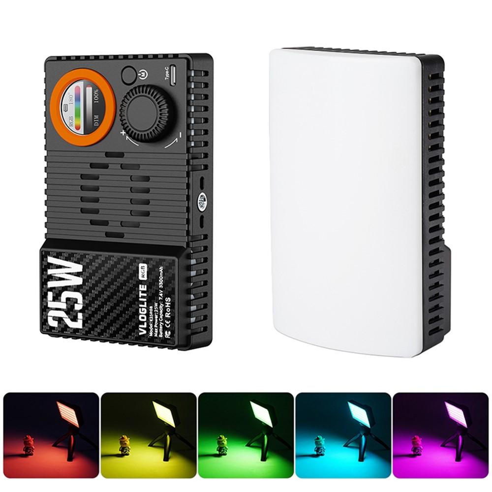 LED videólámpa RGB videólámpa 25W VLOGLITE K25RGB-11