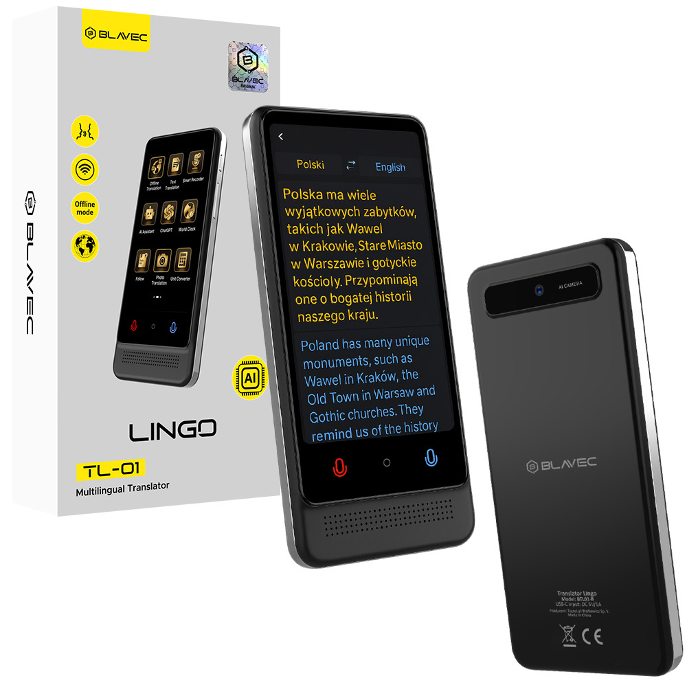 Blavec Lingo TL-01 fordító (BTL01-B) fekete-0