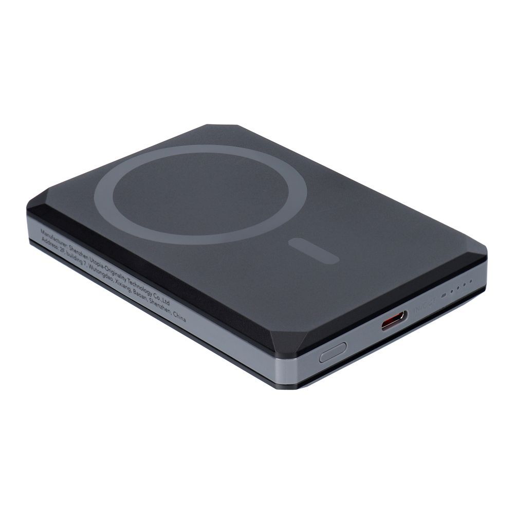 Veger Powerbank Wallet Tracker W0582 MFi PD 20W 5000 mAh fekete-3