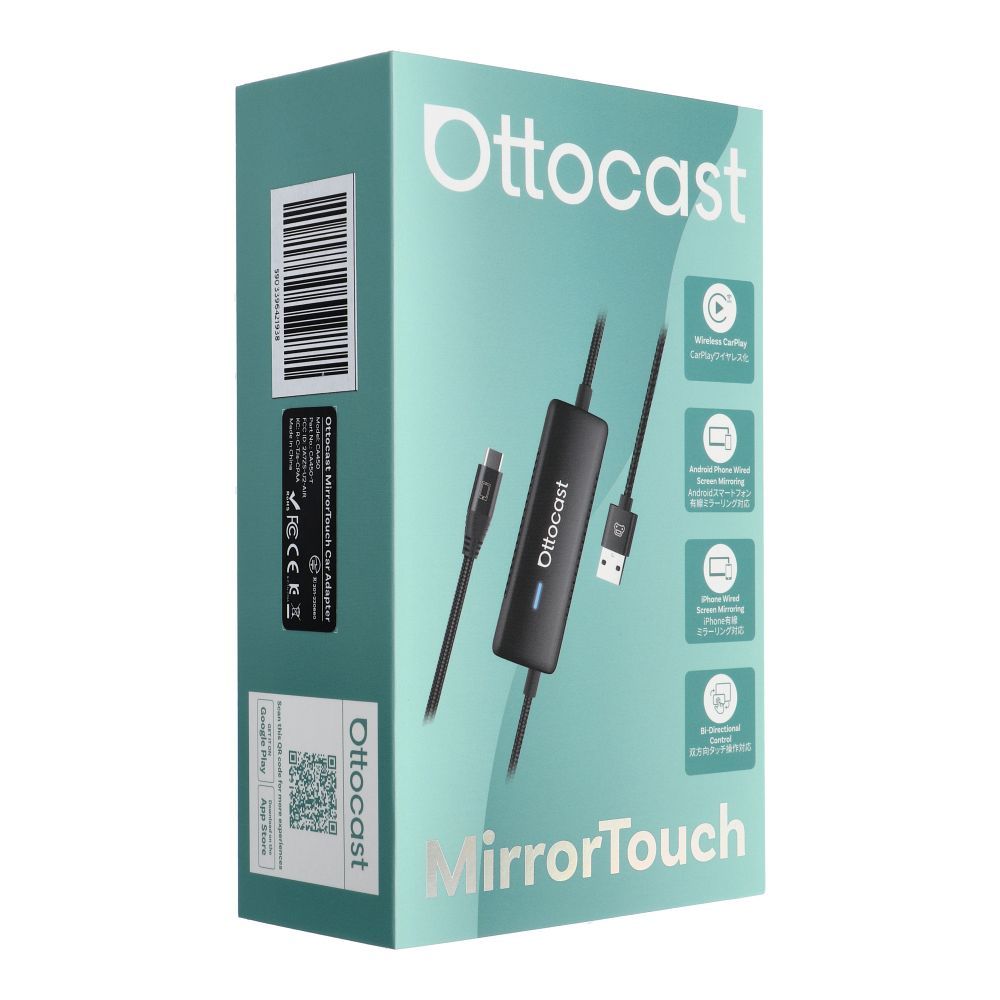 OTTOCAST Mirrortouch CA450-T autós adapter fekete-6