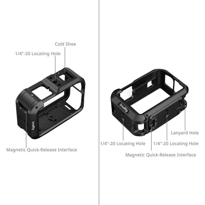 Smallrig 5887 Cage for DJI Osmo Action 6 (Advanced Edition)-2