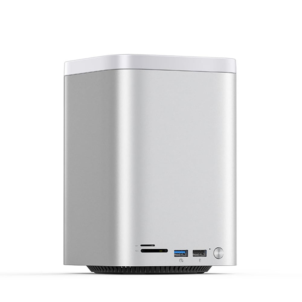 Orico MiniTower Dokkolóállomás Merevlemeztálcákkal akár 56TB-ig - Ezüst-0