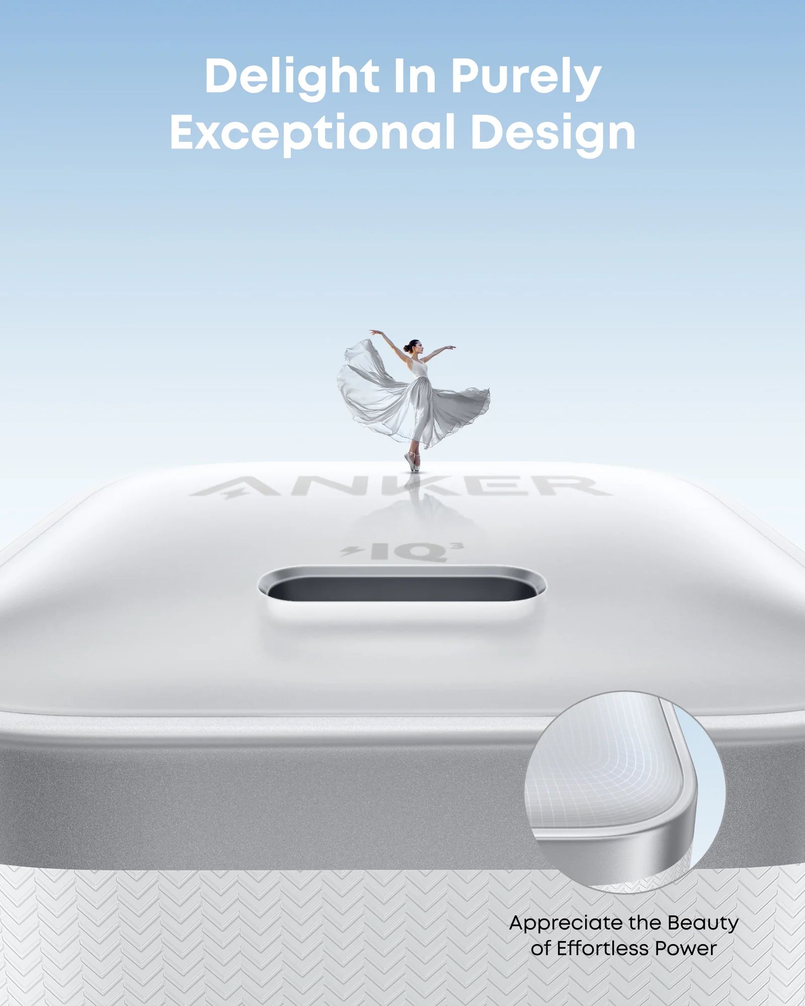 Fali Töltő Anker Nano, 45W, 3A, 1 x USB-C Fehér A2692L21-3