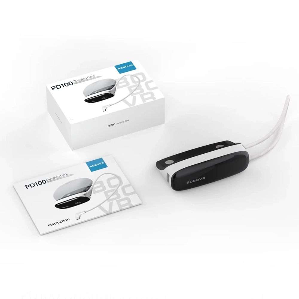 B100 BoboVR PD100 Akkumulátor Töltőállomás - Fehér-3
